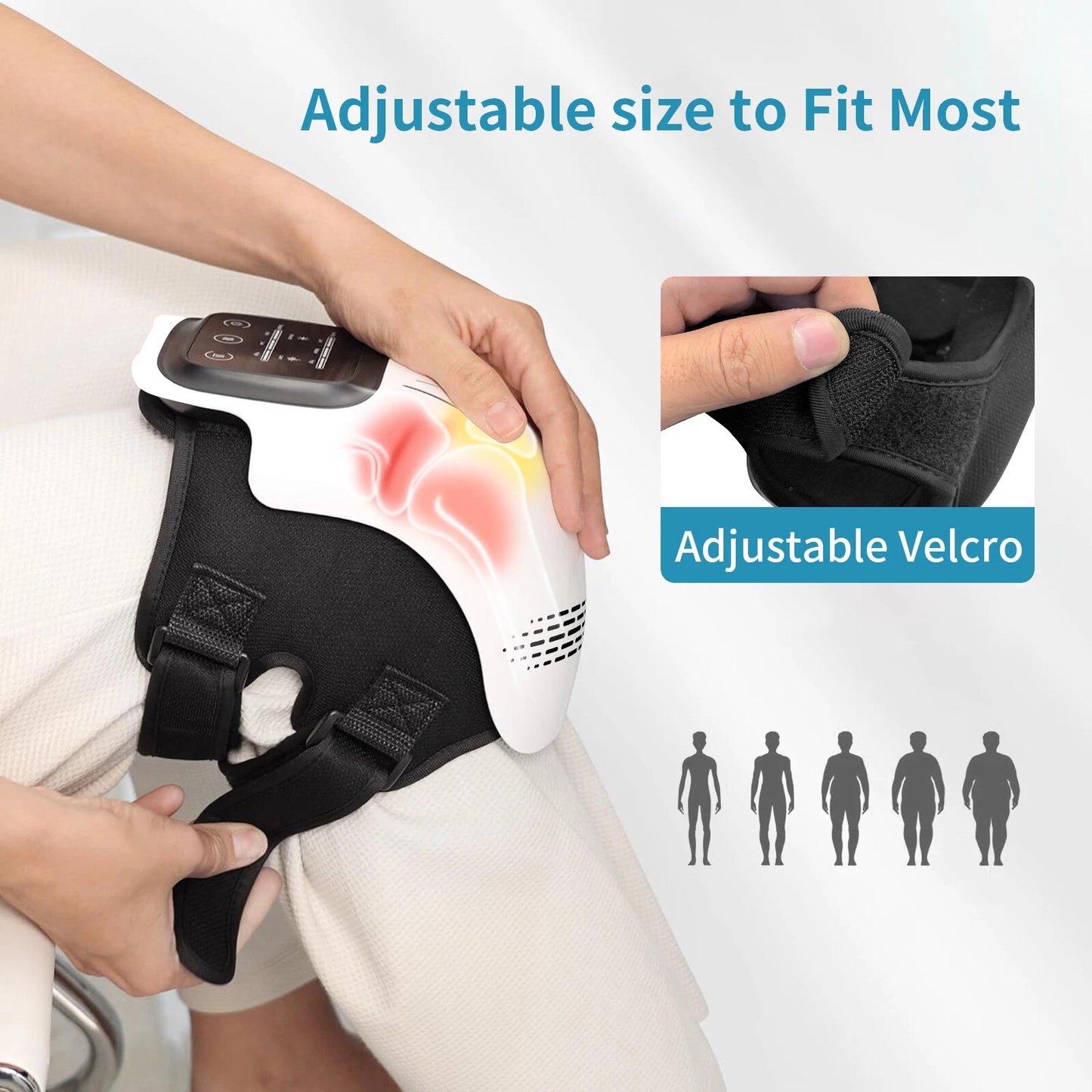 Therapeutic knee massager